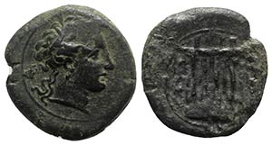 Sicily, Herbessos, 325-310 BC. Æ (22mm, ... 