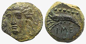 Sicily, Himera, c. 412-409 BC. Æ Hemilitron ... 