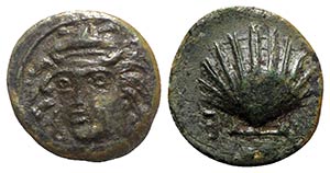 Sicily, Himera, c. 412-409 BC. Æ Trias or ... 