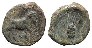 Sicily, Iaitos, c. 330-260 BC BC. Æ ... 