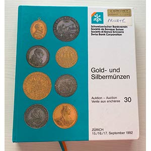 SBV Auktion 30 Gold- und Sibermunzen. Basel ... 