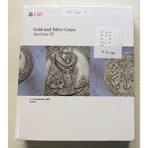 UBS Auction 63 Collection Gold and ... 