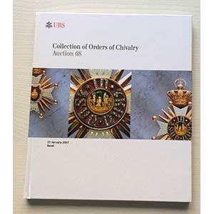 UBS Auction 68 Collection of Order of ... 