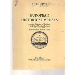 Sothebys European Historical Medals from ... 