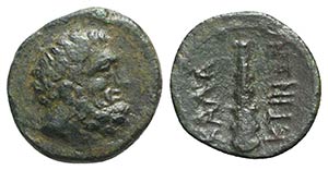 Sicily, Kalakte, late 2nd century BC. Æ ... 