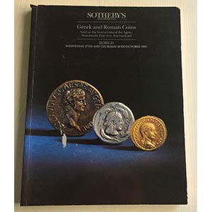 Sothebys Greek and Roman Coins. Zurich ... 