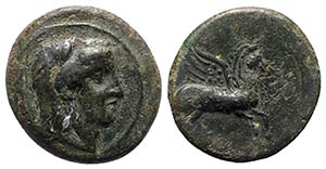 Sicily, Kephaloidion, c. 339/8-307 BC. Æ ... 