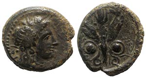 Sicily, Kronia, c. 336-317 BC. Æ ... 