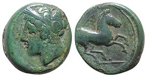 Sicily, Carthaginian Domain, c. 375-350 BC. ... 