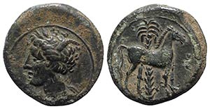 Carthage, c. 400-350 BC. Æ (16mm, 2.84g, ... 