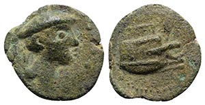 Gaul, Massalia, after 49 BC. Æ (14mm, ... 