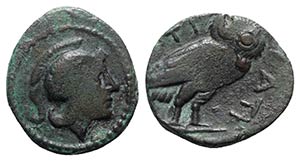 Northern Apulia, Teate, c. 275-225 BC. Æ ... 