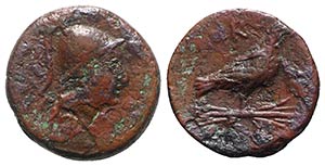 Southern Apulia, Orra, c. 250-225 BC. Æ ... 
