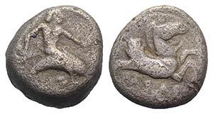 Southern Apulia, Tarentum, c. 500-480 BC. AR ... 
