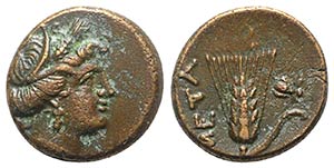 Southern Lucania, Metapontion, c. 300-250 ... 