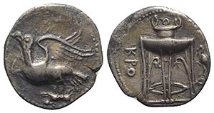 Bruttium, Kroton, c. 350-300 BC. AR Stater ... 