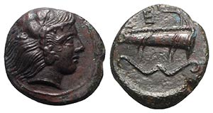 Sicily, Selinos, c. 412-409 BC. Æ ... 