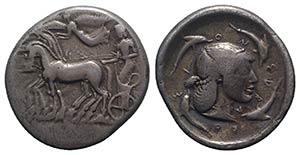 Sicily, Syracuse. Gelon I (480-475 BC). AR ... 