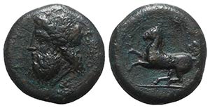 Sicily, Syracuse, c. 339/8-334 BC. Æ ... 
