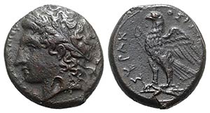 Sicily, Syracuse. Hiketas II (287-278 BC). ... 