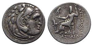 Kings of Thrace, Lysimachos (305-281 BC). AR ... 