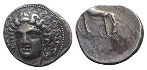 Thessaly, Larissa, c. 400-370 BC. AR Drachm ... 