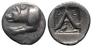 Argolis, Argos, c. 270-260/50 BC. AR Triobol ... 