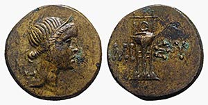 Pontos, Amisos, c. 125-100 BC. Æ (19mm, ... 