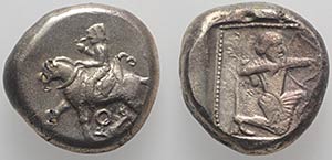 Cilicia, Tarsos, c. 420-410 BC. AR Stater ... 