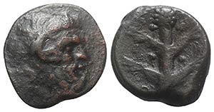 Kyrene, c. 250 BC. Æ (25mm, 12.90g, 12h). ... 