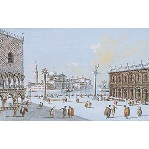 GIACOMO GUARDI (Venice, 1764 - 1835)View of ... 
