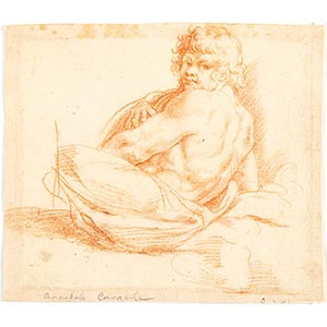 EMILIAN SCHOOL, 17th CENTURYStudy of male ... 