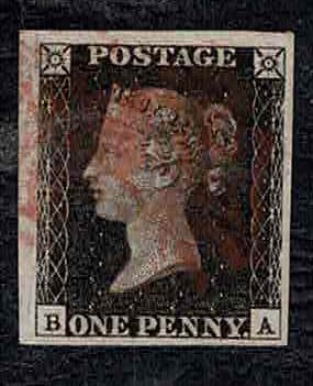1840 - Penny Black, n° 1, ... 