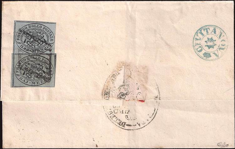 1852 - 1/2 b. grigio e grigio ... 