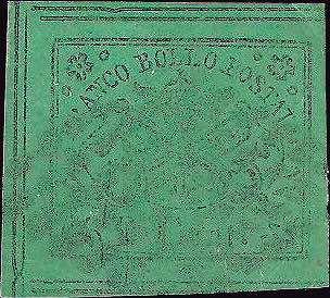 1867 - 2 c. verde giallo, n° ... 