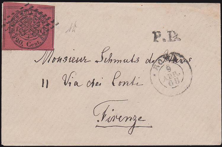 1868 - 20 c., n° 18, ... 