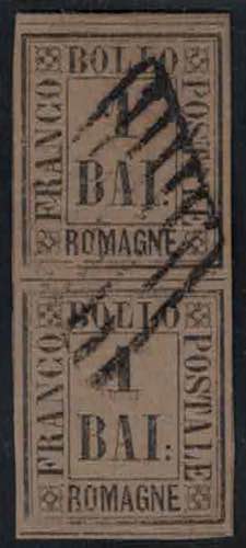 1859 - 1 baj bruno grigio, n° 2, ... 
