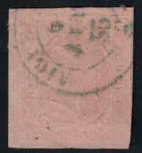 1853 - 40 centesimi rosa, n° 6a, ... 
