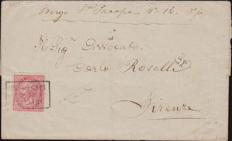 1863 - 40 c. TO, n° T20, ... 