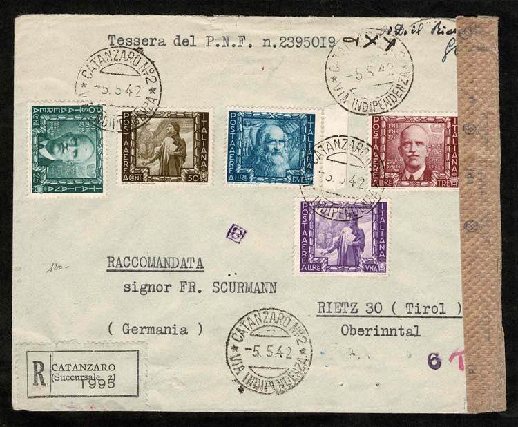 1942 - Impero, PA n° 111/115, 5 ... 