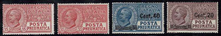 1913 - Giro Posta Pneumatica, Pn ... 