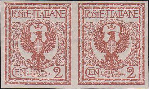 1901 - Floreale 2 c., n° 69g, ... 
