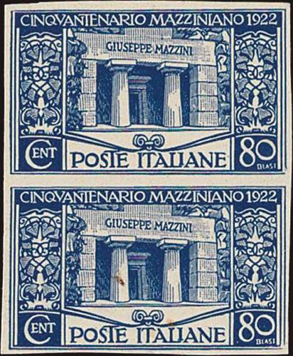 1922 - Mazzini 80 c., n° 130, ... 