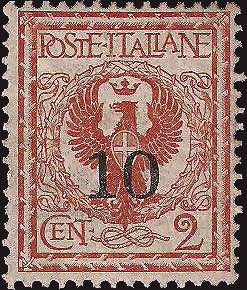 1923 - 10 su 2 c., n° 138la, ... 