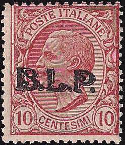 1922 - 10 c. II tipo, BLP n° ... 