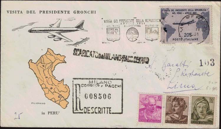 1961 - Visita di Gronchi in ... 