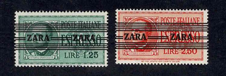 1943 - Zara, sovr., n° 24/34 + ... 