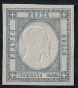 1861 - 50 grana grigio perla ... 