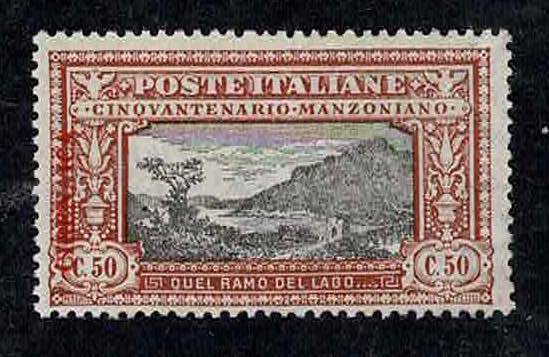 1924 - Manzoni 50 c., n° P6, ... 
