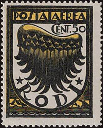 1934 - Ala Stilizzata 50 c. ... 